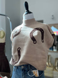 Horseshoe Sweater Top