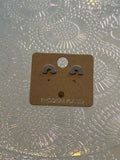 Rainbow Stud Earrings (Silver)