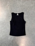 Double Lined Tank Top (Black)