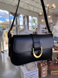 Horseshoe Buckle Bag (Black)