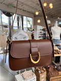 Horseshoe Buckle Bag (Brown)