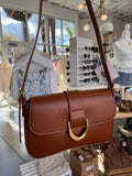 Horseshoe Buckle Bag (Tan)