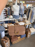 Horseshoe Buckle Bag (Taupe)