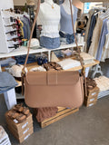 Horseshoe Buckle Bag (Taupe)