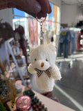 Teddy Keychain (Ivory)