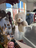 Teddy Keychain (Ivory)