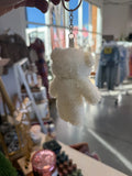 Teddy Keychain (Ivory)