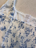 Mallorie Corset Top (Blue)