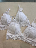 Layla Lace Bralette (White)