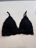 Layla Lace Bralette (Black)