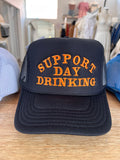 Support Day Drinking Trucker Hat(Black)