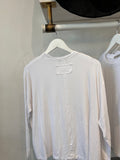Aspen Long Sleeve Pocket Tee (white)