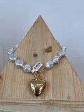 Pearl Heart Necklace