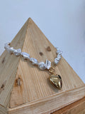 Pearl Heart Necklace