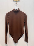 Mock Neck Long Sleeve Bodysuit