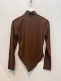 Mock Neck Long Sleeve Bodysuit