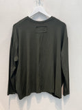 Aspen Long Sleeve Pocket Tee (Olive)