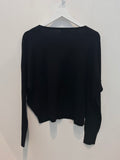 Butter Soft Round Neck Sweater (Black)