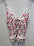 Blush Floral Lace Cami