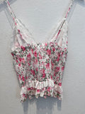 Blush Floral Lace Cami
