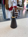 Two Toned Mountain Adjustable Ring (Gold)