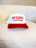 Not Flirting Hat
