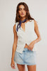 Free People Tilly Vest (Ivory)