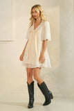 Ribbon Darling Floral Dress