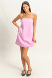 Summer Nights Mini Dress(Pink)