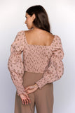 Autumn Sweetheart Top (Pink Floral)