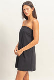 Summer Nights Mini Dress(Black)