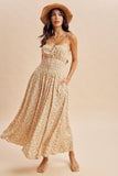 Coral Garden Dress