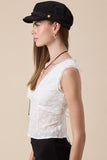 Amy Eyelit Floral Lace Top