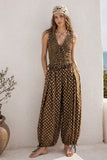Polka Dot Balloon Wide Leg Pants