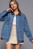 Avery Collar Denim Jacket