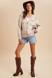 Chunky Knitted Horse Cardigan