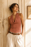 Soft Halter Tank (Clay Rose)