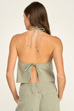 Soft Halter Cropped Top