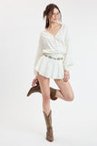 Sadie Long Puff Sleeve Mini Dress