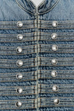 Mili Button Fitted Denim Jacket