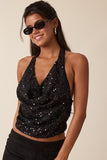 Aura Backless Halter Top