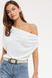 One Shoulder Loose Fit Top