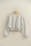 Everyday Cropped Sweatshirt (Gray)