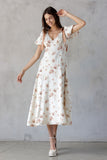 Bow In Bloom Midi Dress