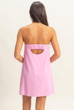 Summer Nights Mini Dress(Pink)
