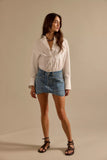 We The Free Dolly Denim Mini Skirt