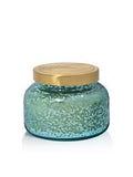 CAPRI BLUE VOLCANO AQUA OPALINE CANDLE (19 oz)