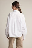 Button Down Shirt Knit Shawl Set