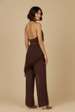 Ellie Halter Top Lace Pants Set