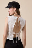 Amy Eyelit Floral Lace Top